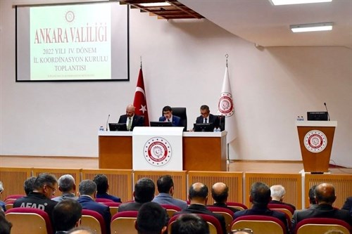 İl Koordinasyon Kurulu Toplantısı Yapıldı 