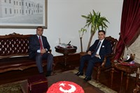 ÇANKAYA BELEDİYE BAŞKANI ALPER TAŞDELEN’DEN ANKARA VALİSİ ERCAN TOPACA’YA ZİYARET