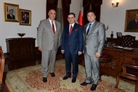 EVREN BELEDİYE BAŞKANI SAYIN DEMİRCİ’DEN ANKARA VALİSİ ERCAN TOPACA’YA ZİYARET