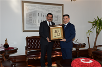 KEÇİÖREN BELEDİYE BAŞKANI MUSTAFA AK’IN ANKARA VALİSİ ERCAN TOPACA’YA ZİYARETİ