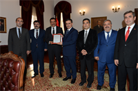 KEÇİÖREN BELEDİYE BAŞKANI MUSTAFA AK’IN ANKARA VALİSİ ERCAN TOPACA’YA ZİYARETİ