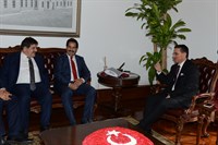 AK PARTİ KOCAELİ MİLLETVEKİLİ CEMİL YAMAN’DAN ANKARA VALİSİ ERCAN TOPACA’YA ZİYARET