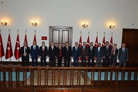 MİLLİYETÇİ HAREKET PARTİSİ İL BAŞKANI FATİH ÇETİNKAYA, VALİ ERCAN TOPACA’YI ZİYARET ETTİ