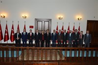 MİLLİYETÇİ HAREKET PARTİSİ İL BAŞKANI FATİH ÇETİNKAYA, VALİ ERCAN TOPACA’YI ZİYARET ETTİ