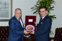 TBMM GENEL SEKRETERİ KUMBUZOĞLU’NDAN VALİ TOPACA’YA ZİYARET
