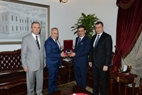 TBMM GENEL SEKRETERİ KUMBUZOĞLU’NDAN VALİ TOPACA’YA ZİYARET