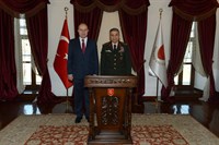 JANDARMA GENEL KOMUTANI ORGENERAL GALİP MENDİ, VALİ KILIÇLAR’I ZİYARET ETTİ