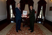 JANDARMA GENEL KOMUTANI ORGENERAL GALİP MENDİ, VALİ KILIÇLAR’I ZİYARET ETTİ