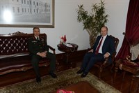 JANDARMA GENEL KOMUTANI ORGENERAL GALİP MENDİ, VALİ KILIÇLAR’I ZİYARET ETTİ