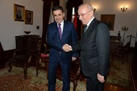Cumhurbaşkanlığı Genel Sekreteri Sayın Fahri Kasırga, Vali Ercan Topaca’yı Ziyaret Etti