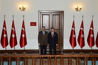 AFAD Başkanı Mehmet Halis Bilden, Vali Ercan Topaca’yı Ziyaret Etti