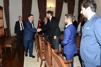 Anadolu Turizm İşletmecileri Derneği’nden Vali Topaca’ya Ziyaret