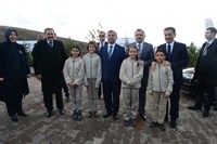 Bakan Yılmaz, Bakan Eroğlu ve Vali Topaca Ağaçlandırma Merasimine Katıldı
