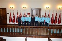 Türkiye Millî Ampute Futbol Takımı, Vali Topaca’yı Ziyaret Etti