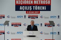 Keçiören Metrosu Hizmete Açıldı