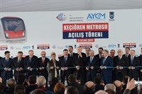Keçiören Metrosu Hizmete Açıldı