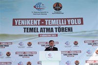 Başbakan Yıldırım, ‘Yenikent-Temelli Yolu Temel Atma Töreni’ne Katıldı