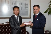 Çin Halk Cumhuriyeti Büyükelçisi Yu Hongyang’dan Vali Ercan Topaca’ya Ziyaret