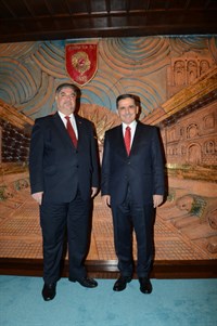 Irak Büyükelçisi Hisham Ali Akbar İbrahim Al-Alawi‘den Vali Ercan Topaca’ya Ziyaret