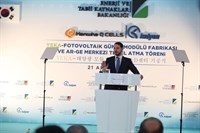 Güneş Modülü Fabrikası Ve Ar-Ge Merkezi’nin Temel Atma Töreni Yapıldı