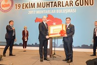 19 Ekim Muhtarlar Günü’nde Muhtarlar Buluşması Düzenlendi