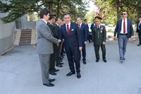 Vali Ercan Topaca Kurban Bayramında Jandarma Personeli ile Bayramlaştı