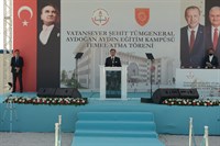 Şehit Tümgeneral Aydoğan Aydın Eğitim Kampüsünün Temel Atma Töreni Yapıldı