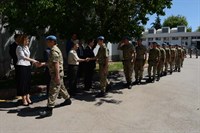 Vali Topaca, İl Jandarma Personeli ile Bayramlaştı