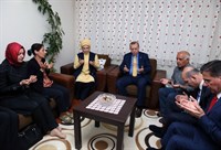 Cumhurbaşkanı Sayın Erdoğan, Şehit Polislerin Ailelerini Ziyaret Etti