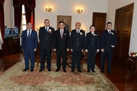 Vali Ercan Topaca, Emniyet Müdürü Karaaslan’ı Kabul Etti