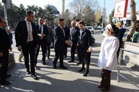 Vali Topaca, Ulucanlar Göz Eğitim ve Araştırma Hastanesini Ziyaret Etti