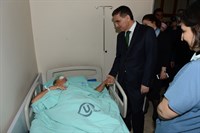 Vali Topaca, Ulucanlar Göz Eğitim ve Araştırma Hastanesini Ziyaret Etti