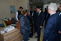 Vali Topaca, Ulucanlar Göz Eğitim ve Araştırma Hastanesini Ziyaret Etti