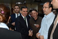Vali Topaca, Ulucanlar Göz Eğitim ve Araştırma Hastanesini Ziyaret Etti
