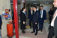 Vali Topaca, Ulucanlar Göz Eğitim ve Araştırma Hastanesini Ziyaret Etti