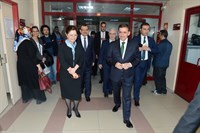 Vali Topaca, Ulucanlar Göz Eğitim ve Araştırma Hastanesini Ziyaret Etti
