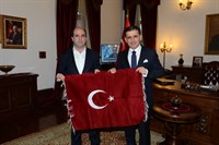 Anadolu Köy Korucuları ve Şehit Aileleri Konfederasyonu Genel Başkanı SÖZEN’den Vali Sayın TOPACA’ya Ziyaret