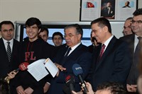 Milli Eğitim Bakanı Yılmaz, Ankara Fen Lisesinde Karne Dağıtım Törenine Katıldı