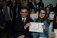 Milli Eğitim Bakanı Yılmaz, Ankara Fen Lisesinde Karne Dağıtım Törenine Katıldı