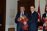 Vergi Rekortmeni Ankaralı İş Adamları, Teşekkür Belgelerini Vali Topaca’dan Aldı