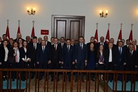 Vergi Rekortmeni Ankaralı İş Adamları, Teşekkür Belgelerini Vali Topaca’dan Aldı