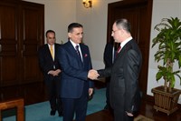 Vergi Rekortmeni Ankaralı İş Adamları, Teşekkür Belgelerini Vali Topaca’dan Aldı