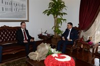 Vergi Rekortmeni Ankaralı İş Adamları, Teşekkür Belgelerini Vali Topaca’dan Aldı