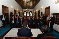 Vergi Rekortmeni Ankaralı İş Adamları, Teşekkür Belgelerini Vali Topaca’dan Aldı