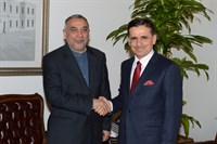İran İslam Cumhuriyeti Büyükelçisi’nden, Vali Topaca’ya Ziyaret