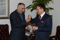 İran İslam Cumhuriyeti Büyükelçisi’nden, Vali Topaca’ya Ziyaret