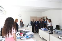 Vali Topaca İl Nüfus Ve Vatandaşlık Müdürlüğünde İncelemelerde Bulundu