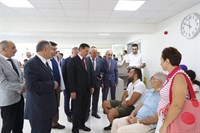 Vali Topaca İl Nüfus Ve Vatandaşlık Müdürlüğünde İncelemelerde Bulundu