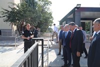 Vali Topaca İl Nüfus Ve Vatandaşlık Müdürlüğünde İncelemelerde Bulundu