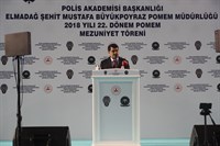 Elmadağ Şehit Mustafa Büyükpoyraz POMEM Mezuniyet Töreni Yapıldı